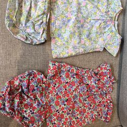 Baby Girl 9-12 Months Summer Lot 