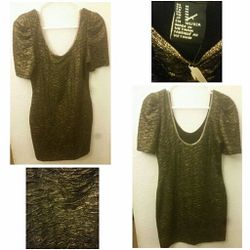 Gold Dress