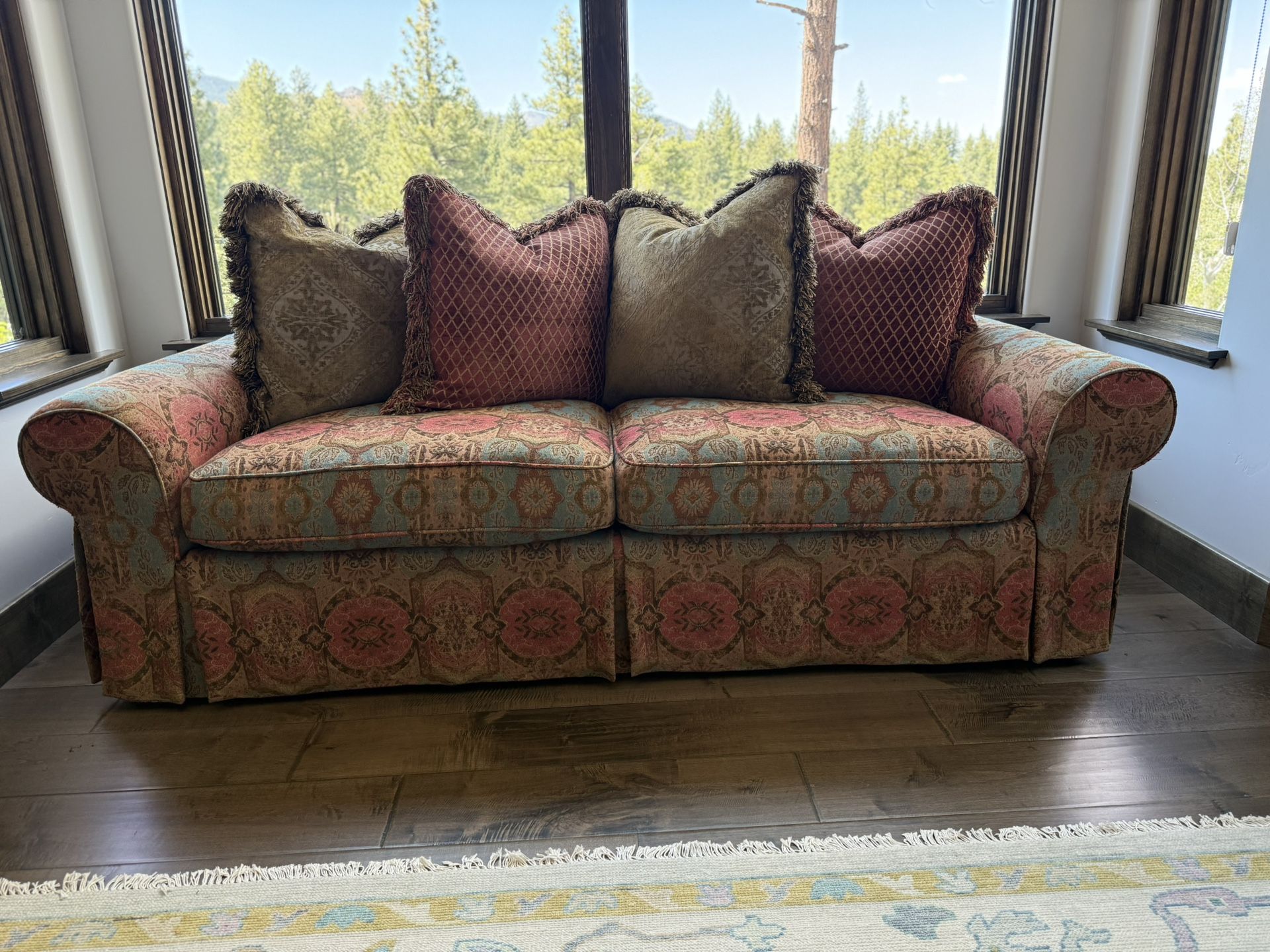 Custom Sofa By Sherrill Furniture / Made In USA