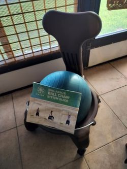 Balancing Exercise Ball Chair