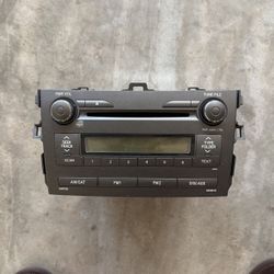 Toyota Corolla Radio