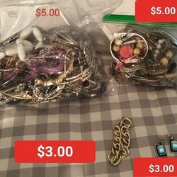 Broken & Wearable Jewelry/Craft