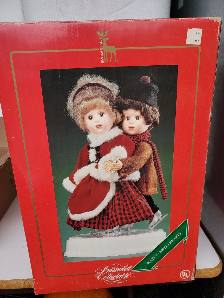 Vintage Animated Christmas Dolls