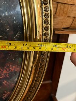 Antique vintage big picture frame