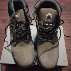 Brahma Alpha Work Boots Waterproof Steel Toe Size 12