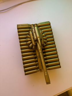 Bullet tank decor
