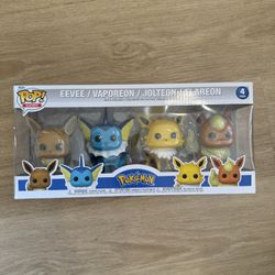 Eeveelutions Funko POP! 4 Pack 