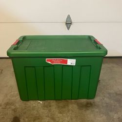 25 Gallon Holiday Sterilite Plastic Storage Box Container