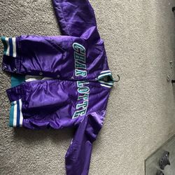 Vintage Charlotte Hornets Starter Jacket