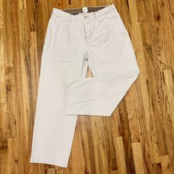 Casual Gap Hudson Pants - Light Beige, 100% Cotton, Size 36/30