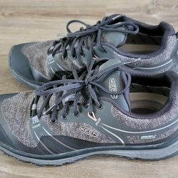 Keen Terradora 1016772 Black Waterproof Trail Hiking Shoes Women's Sz 7 Lace Up
