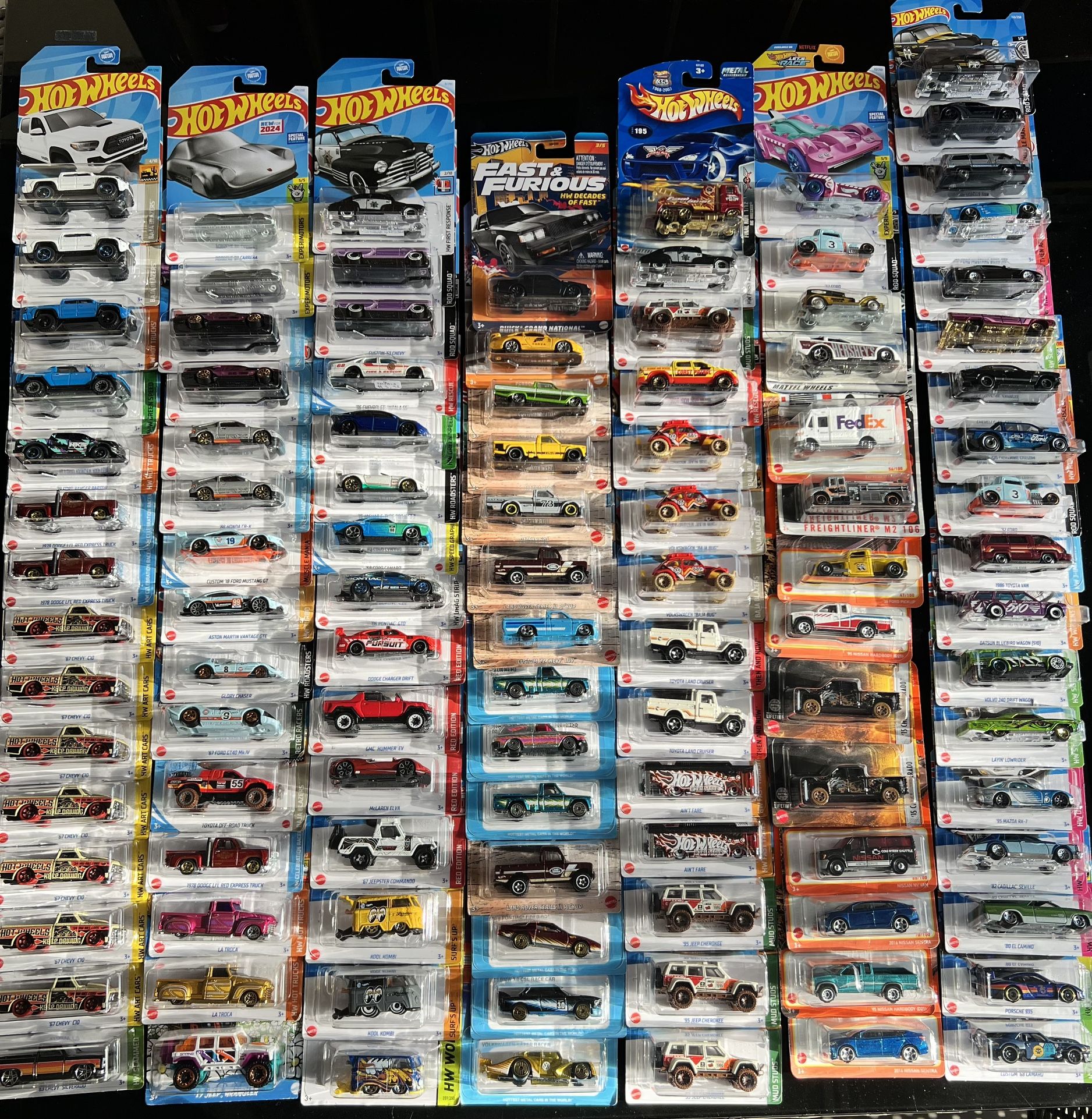 Hot Wheels/Matchbox Lot Of 105