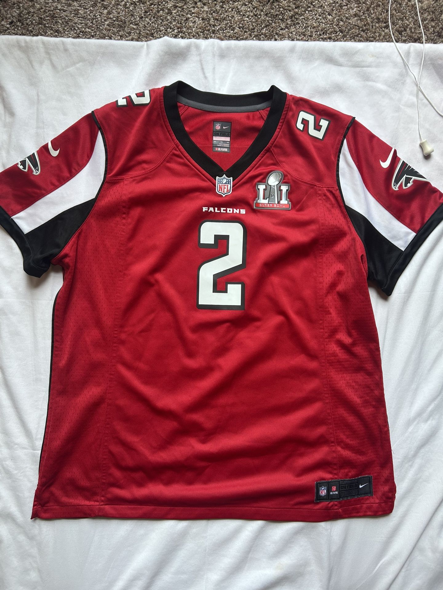 NFL Atlanta Falcons #2 Matt Ryan Superbowl 51 Nike Women’s Jersey 2XL