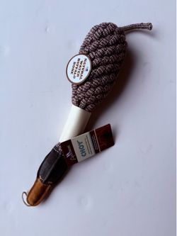 Crinkle bottle rope duck toy