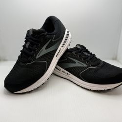 Brooks Mens Beast 20 Running shoes - US 11 Black White 1103271D051