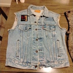 Vintage Sleeveless Jackets