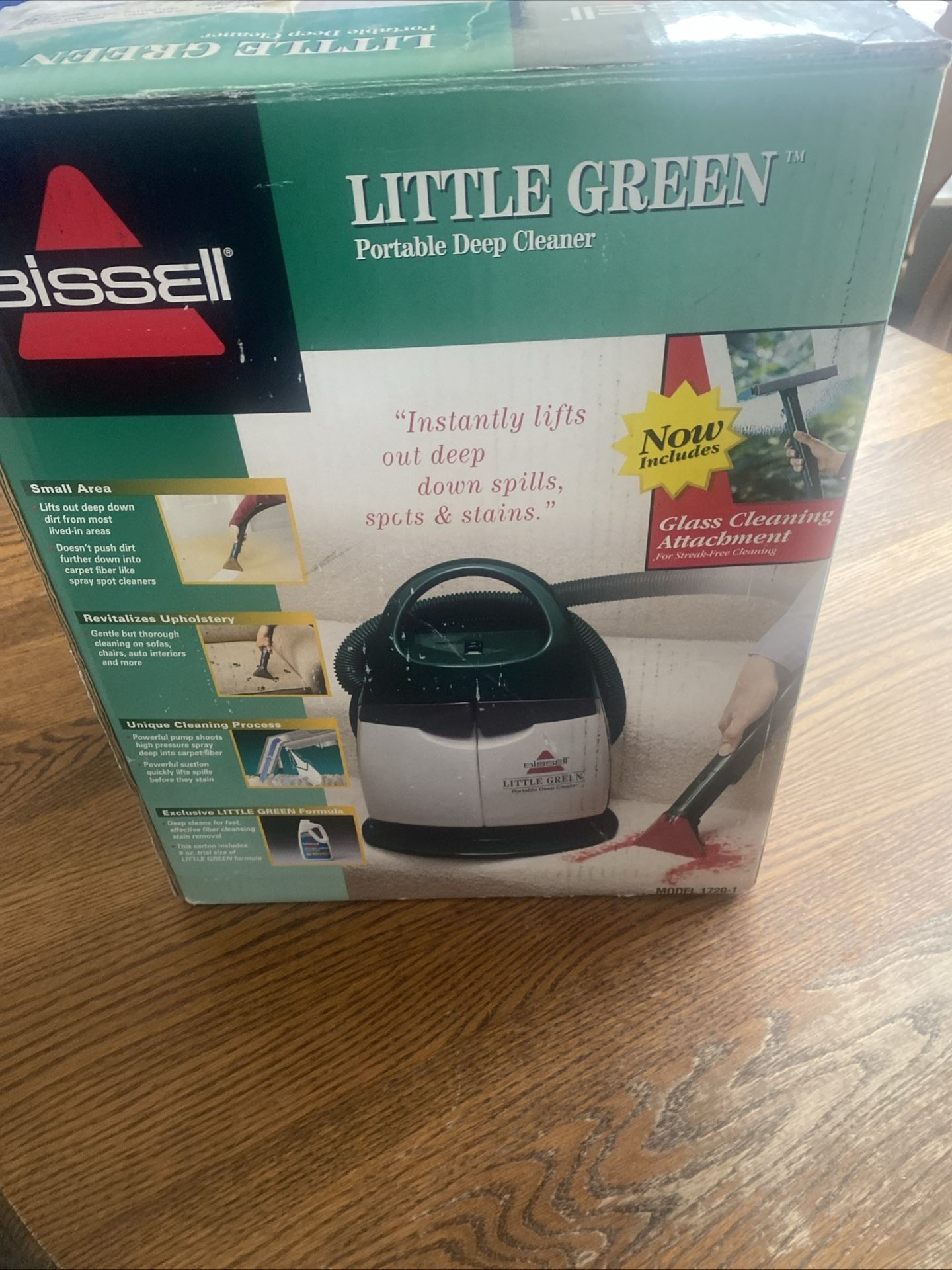 Bissell Little Green Carpet Portable Deep Cleaner Model 1720-1