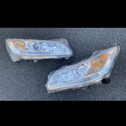 13-15 HONDA ACCORD HEADLIGHTS PAIR $130