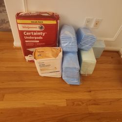 New 157 Underpads Incontinence or Puppy Training Pads