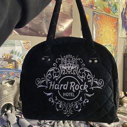 hard rock velvet mini purse