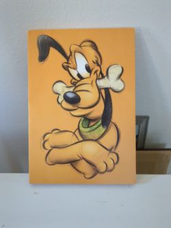 Disney Pluto Canvas Picture