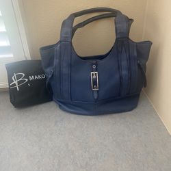 Blue Shoulder Bag 
