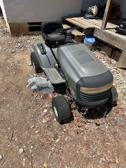 Craftman’s riding mower