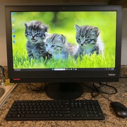 7 LENOVO 23.8" NON TOUCH i5 7th Gen. 256GB M.2 16GB DDR4 WIN11 WI-FI