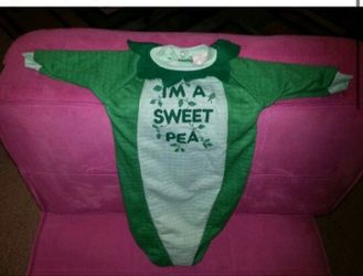 Sweet pea costume newborn size