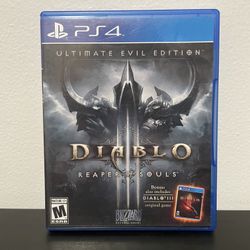 Diablo 3 III Ultimate Evil Edition PS4 PlayStation 4 CIB Sony Video Game 2014