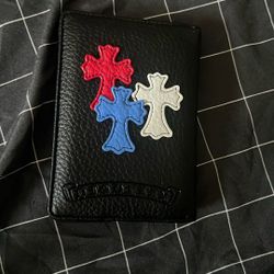 Chrome Heart Passport Wallet Holder (custom )
