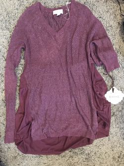 Size S, woman Sweater and shirt, brand new $5-10