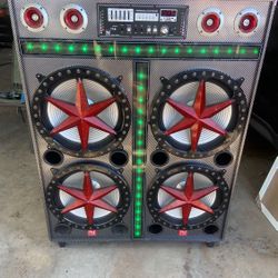 4 X 15 BLUETOOTH SPEAKER 