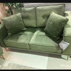 Moss Loveseat Sofa Set ~ Ashley 2 Pc Living Room Set💥 Brand New 💥 $39 Down Payment ✅