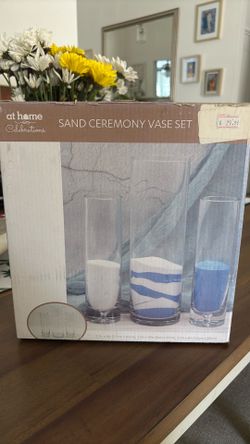 Sand ceremony vase set