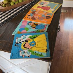 Vintage Playskool Puzzles