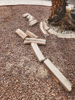 Concrete blocks for frontyard or backyard decor
