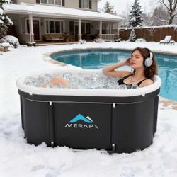 Merapi XL Ice Bath Tub, 131 Gallon Cold Plunge