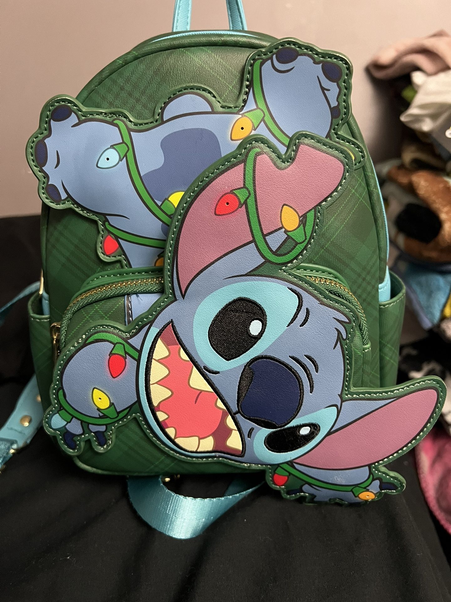 Stitch Christmas Loungefly With Lights  
