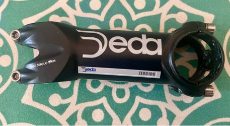 Deda Elementi Zero100 Road Bike Stem 100mm 82° 31.7mm Black