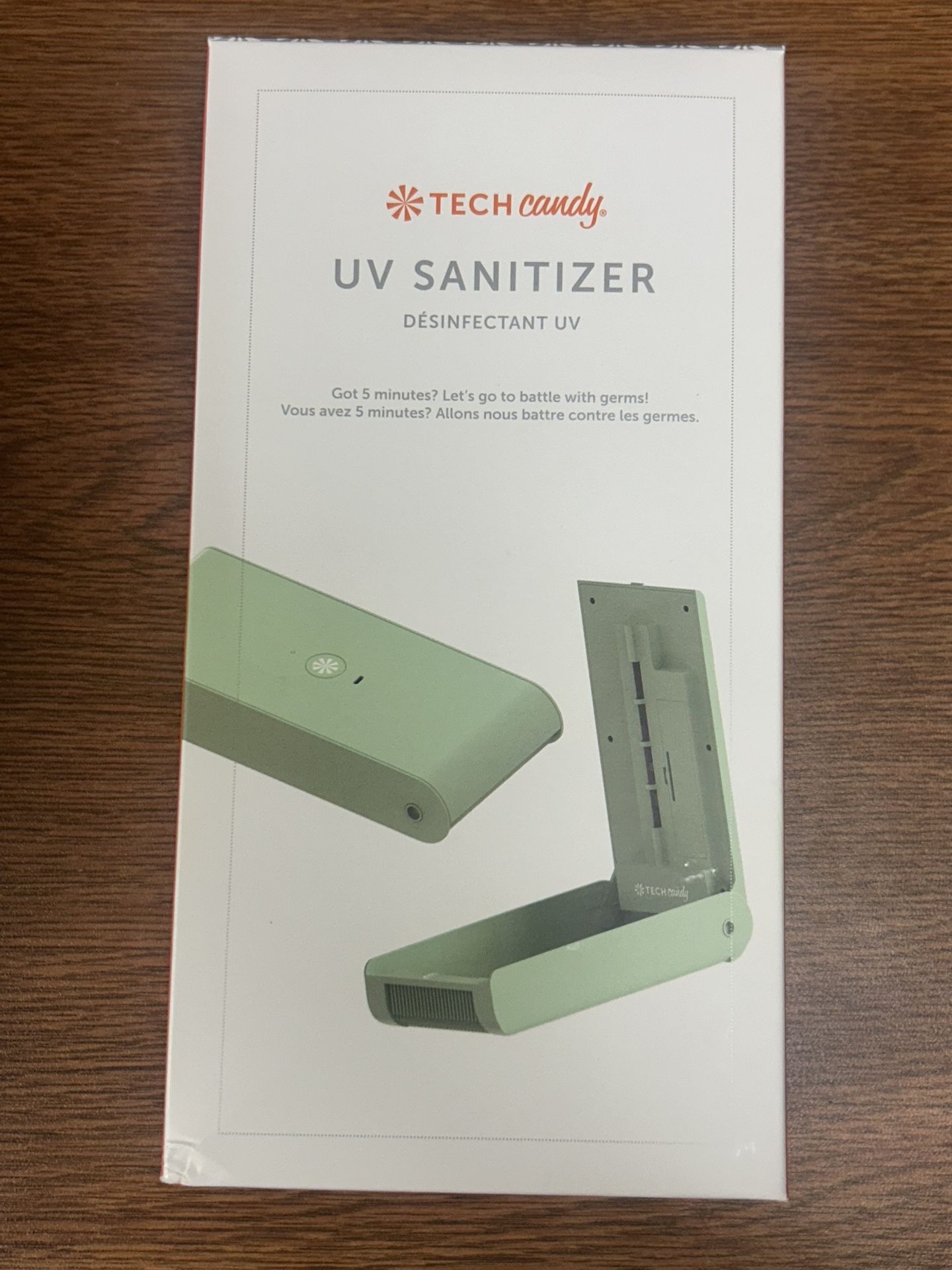Tech Candy UV Sanitizer – Light Mint (New in Box)