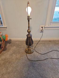 Brass Table Lamp 