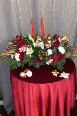 Christmas Flower Arrangement