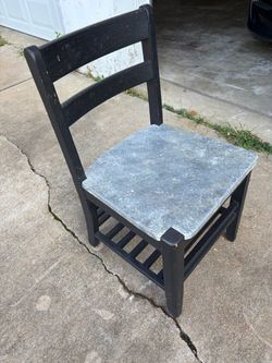 Black Wooden Chair