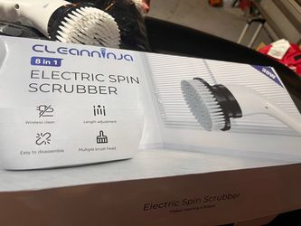 CleanNinja 8-in-1 Electric Spin Scrubber