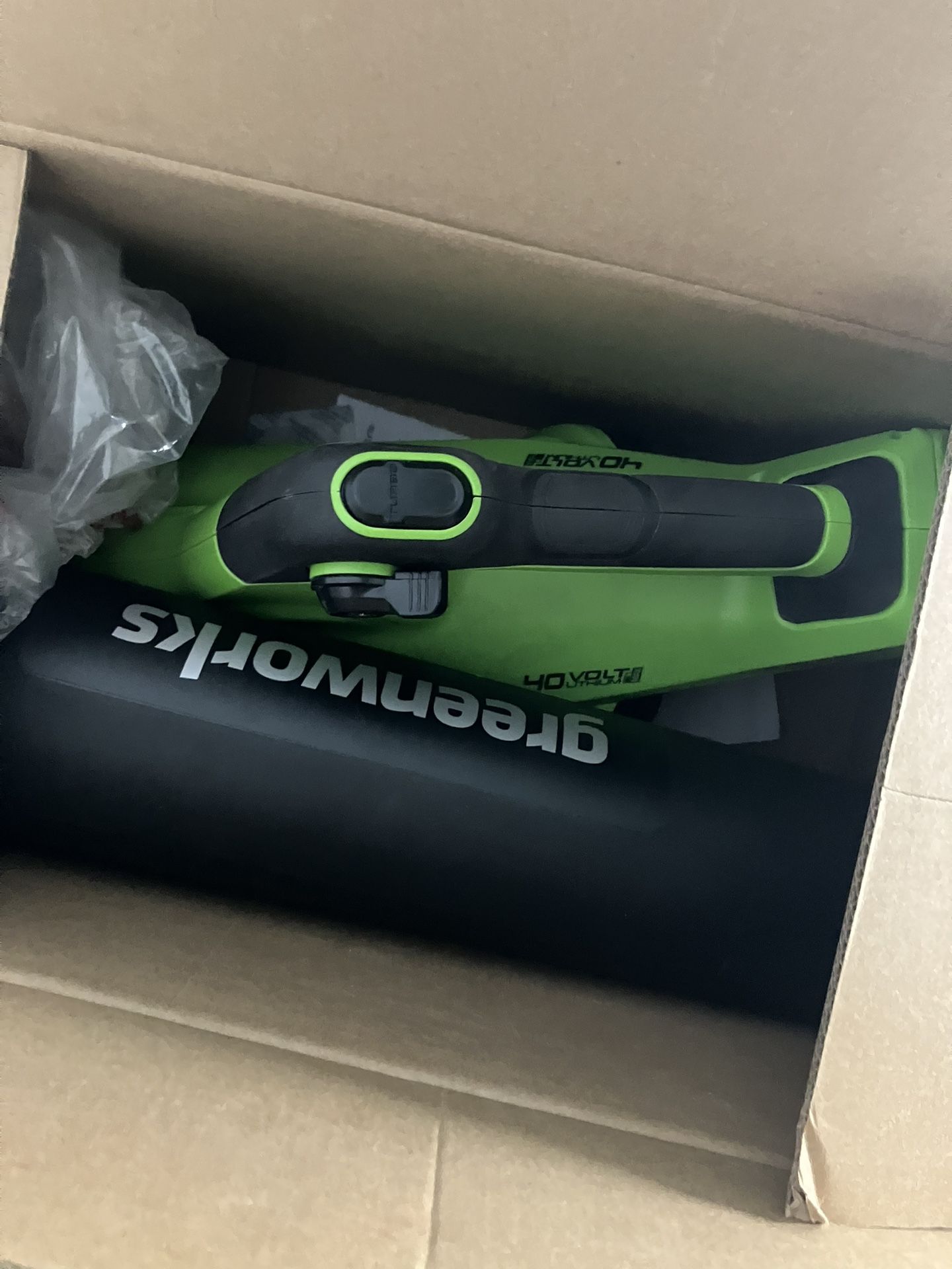 Brand New Green works leaf Blower