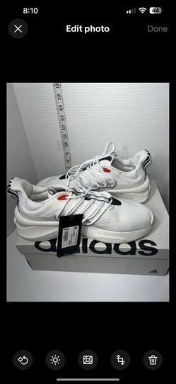 adidas AlphaBoost V1 White Black Blue Fusion HP2757 Men’s Size 11 mens NEW