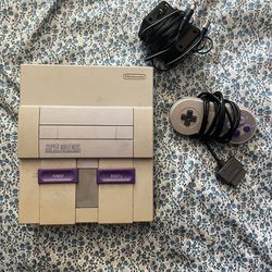 Super Nintendo (Tested And Working)
