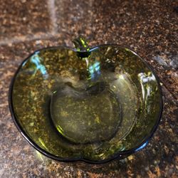 Vintage Green Apple Fruit Bowl
