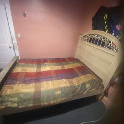 Queen Size Marble Bed Frame 